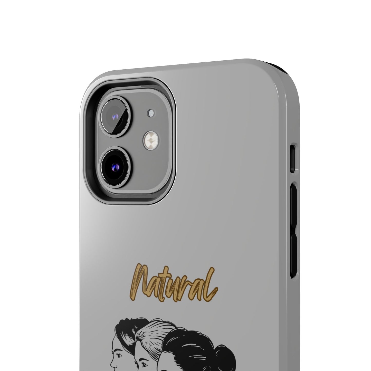 Natural Woman United Friends (BL)Tough Phone Cases LIGHT GREY