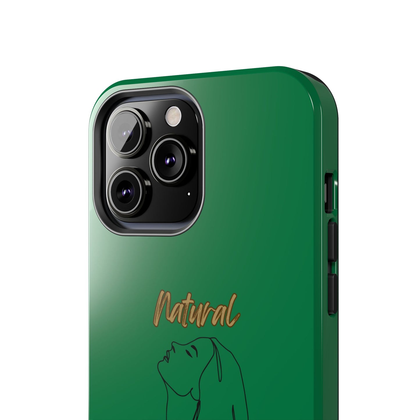 Natural Woman Appreciation (BL) Tough Phone Cases DARK GREEN