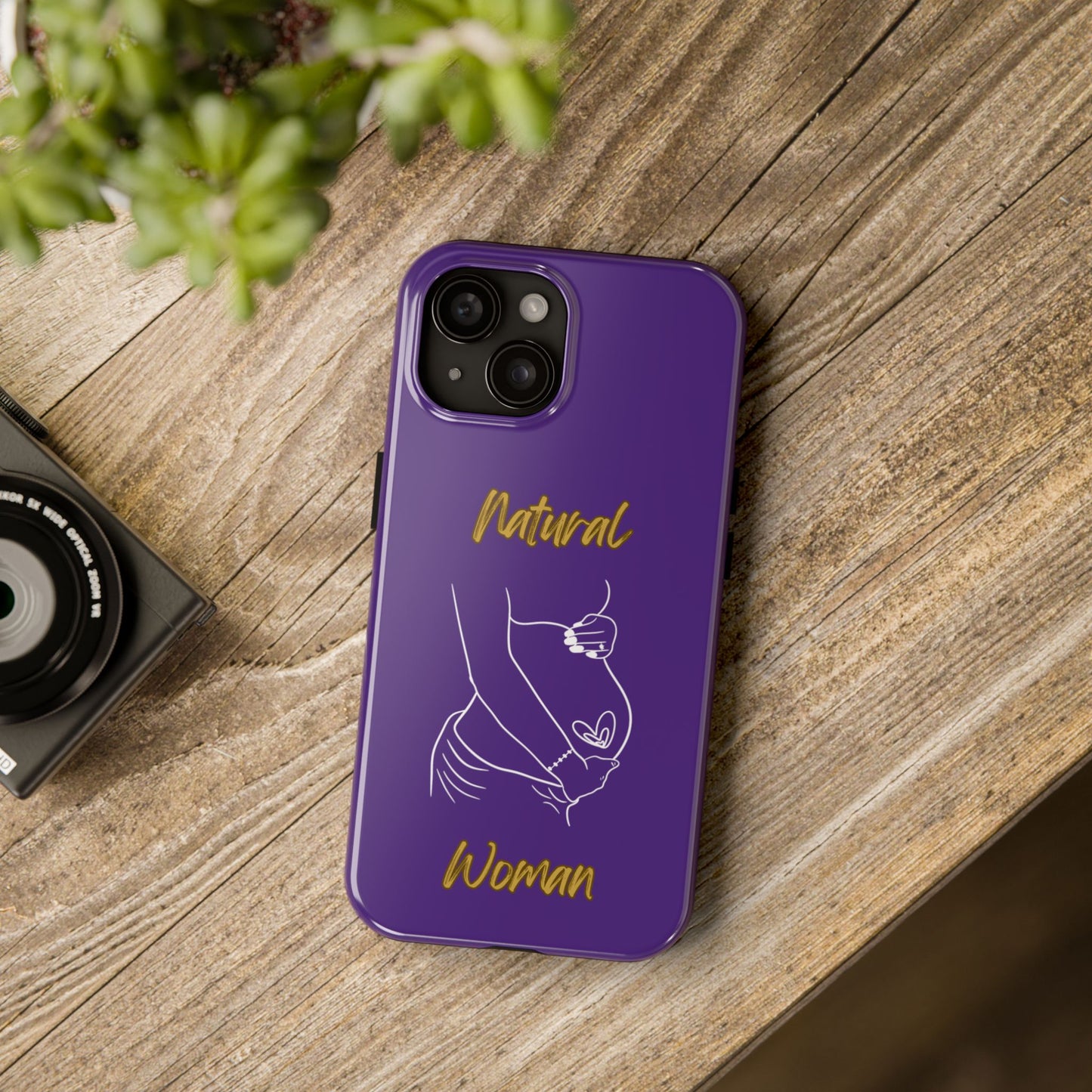 Natural Woman Loved In & Out (WL)Tough Phone Cases PURPLE