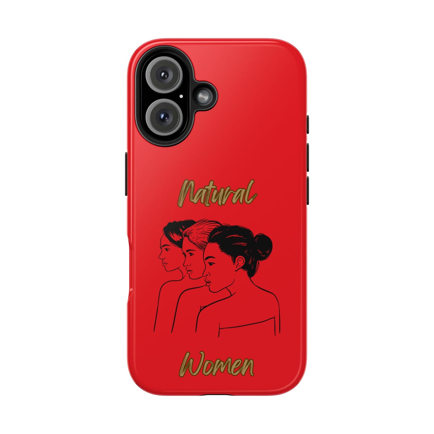 Natural Woman United Friends (BL)Tough Phone Cases RED