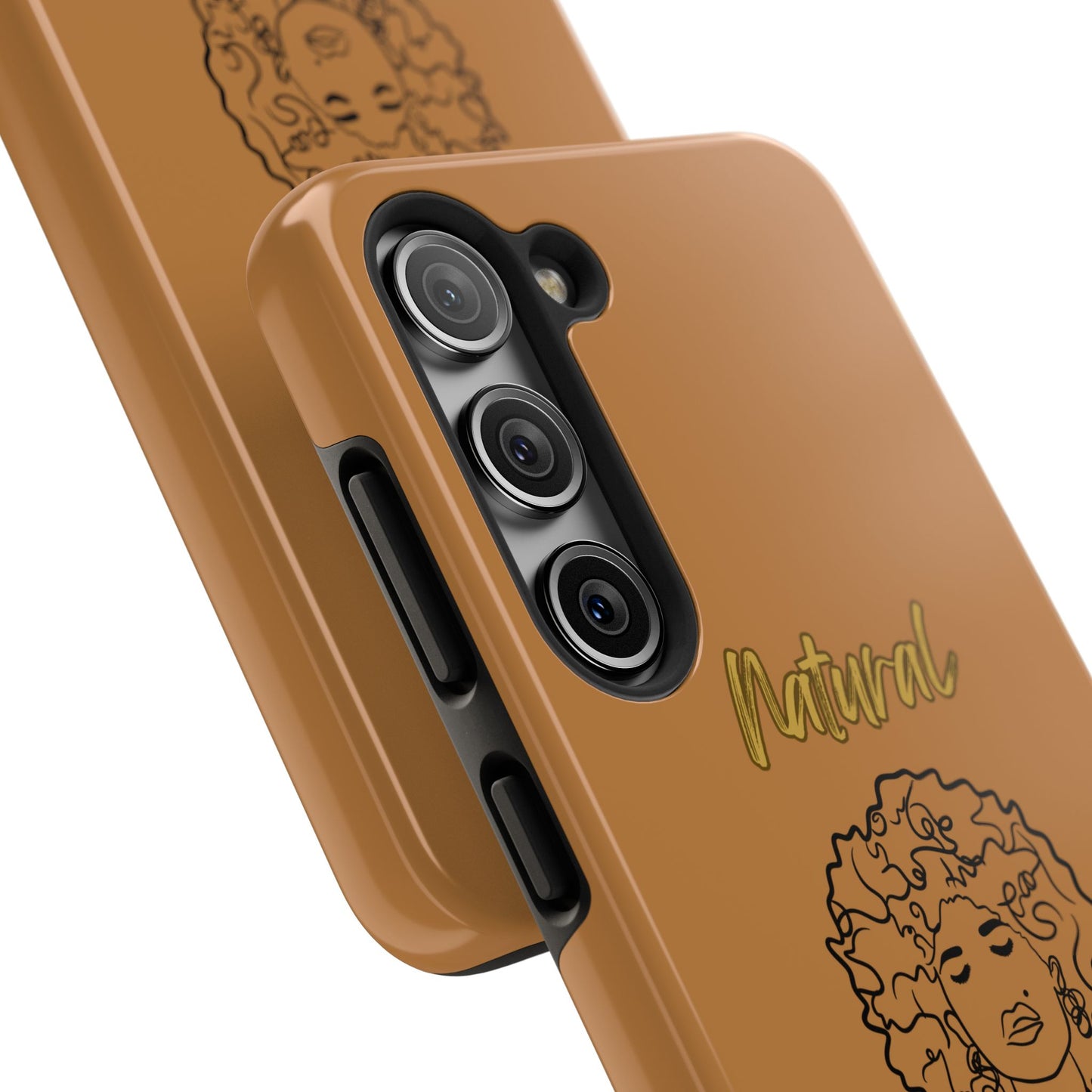 Natural Woman All About Me (BL)Tough Phone Cases LIGHT BROWN