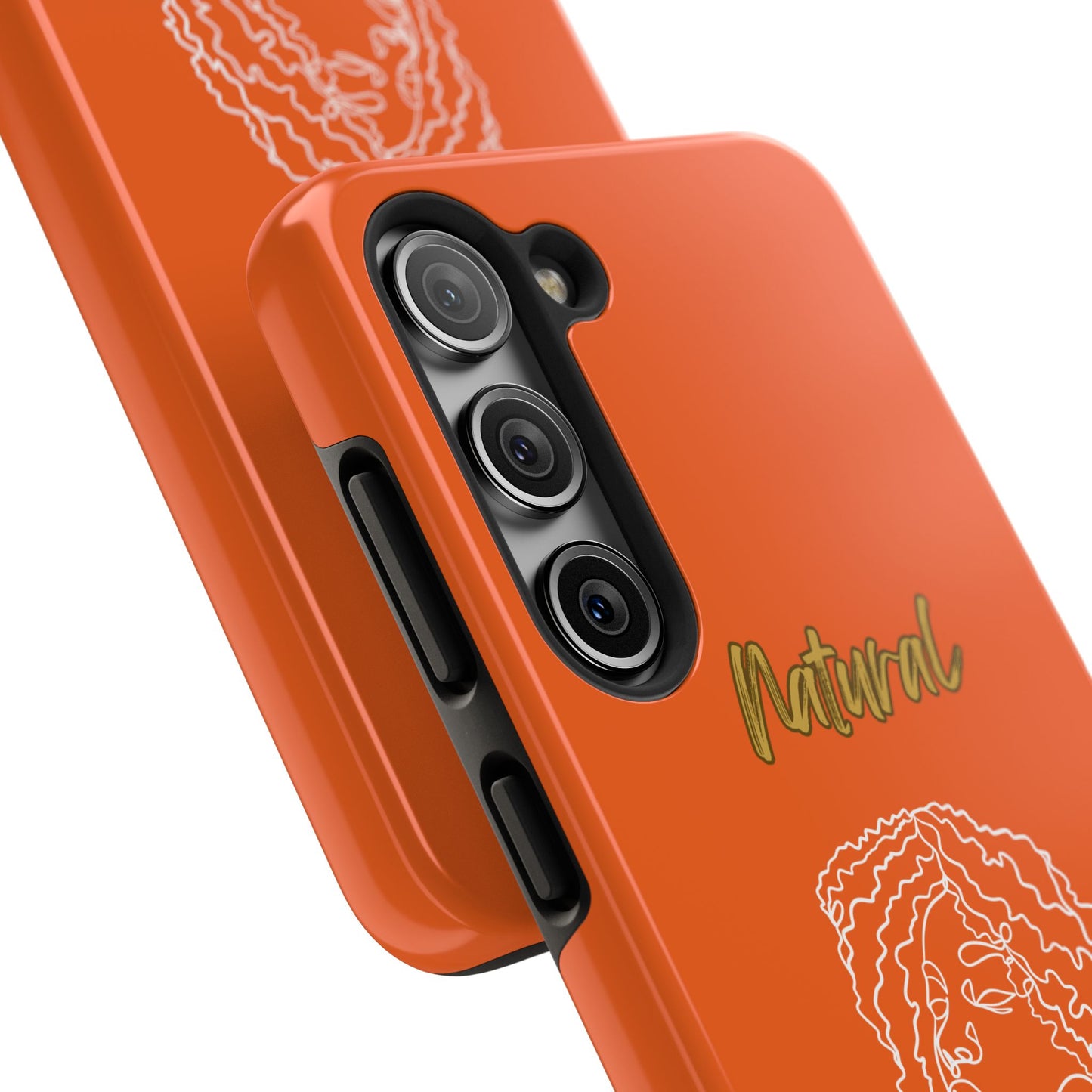 Natural Woman Naturally Me (WL)Tough Phone Cases ORANGE