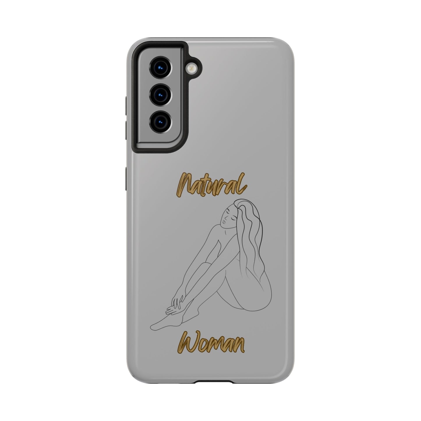 Natural Woman Beauty (BL) Tough Phone Cases LIGHT GREY