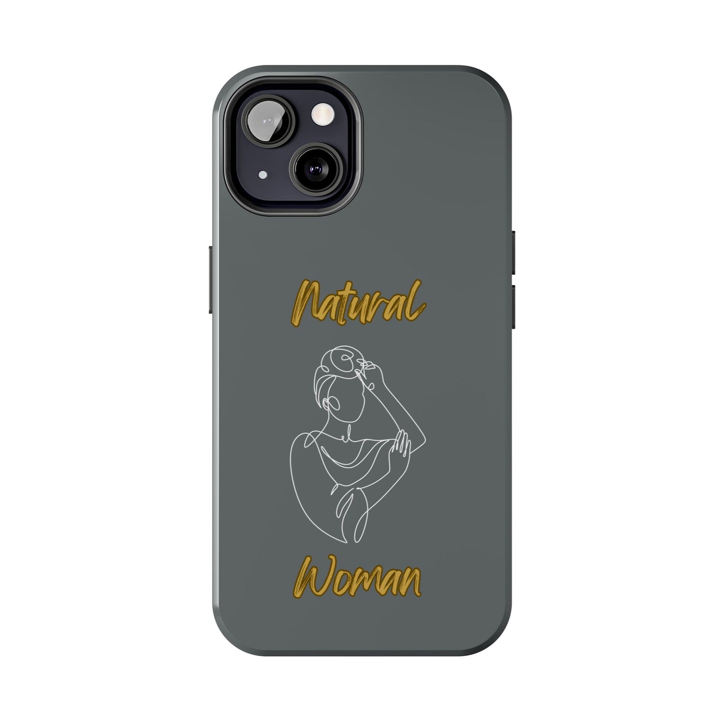 Natural Woman Style (WL)Tough Phone Cases DARK GREY
