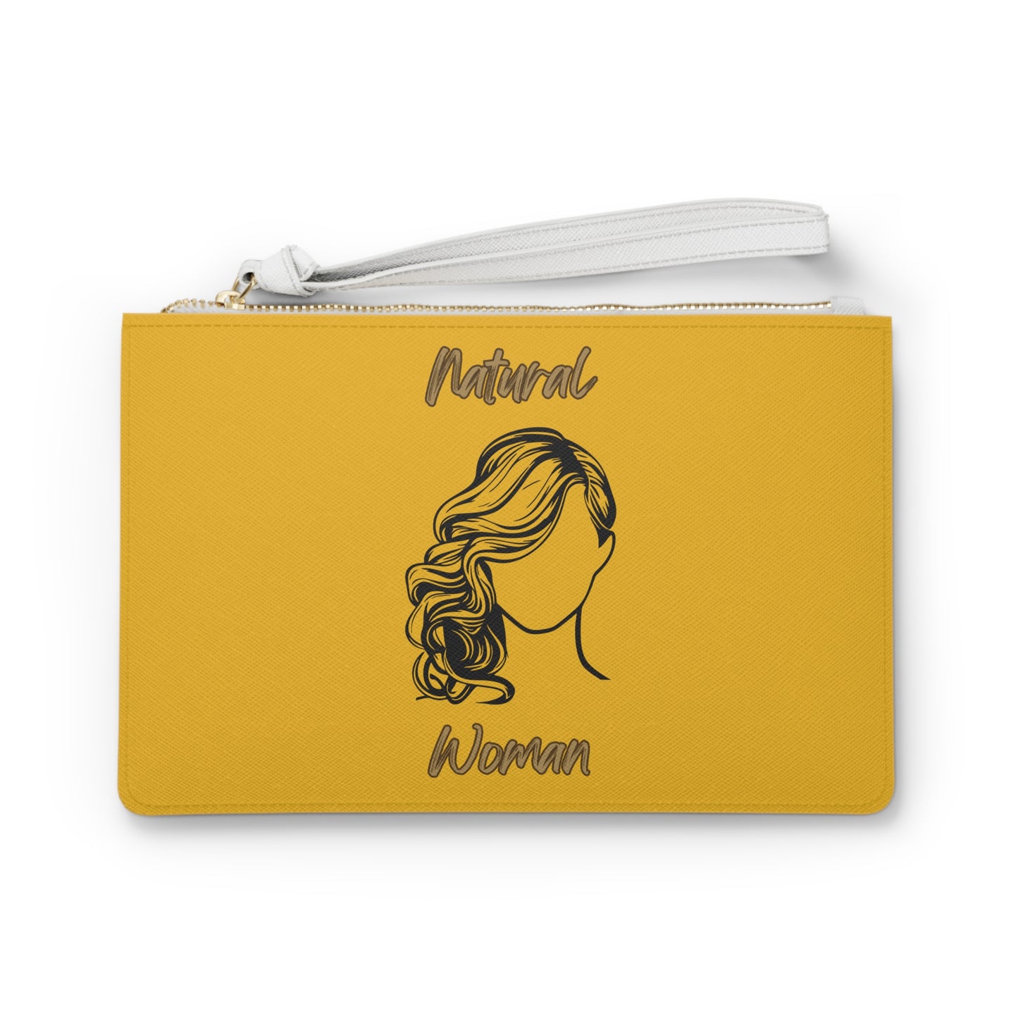 Natural Woman Long Curl (BL) Clutch Bag YELLOW