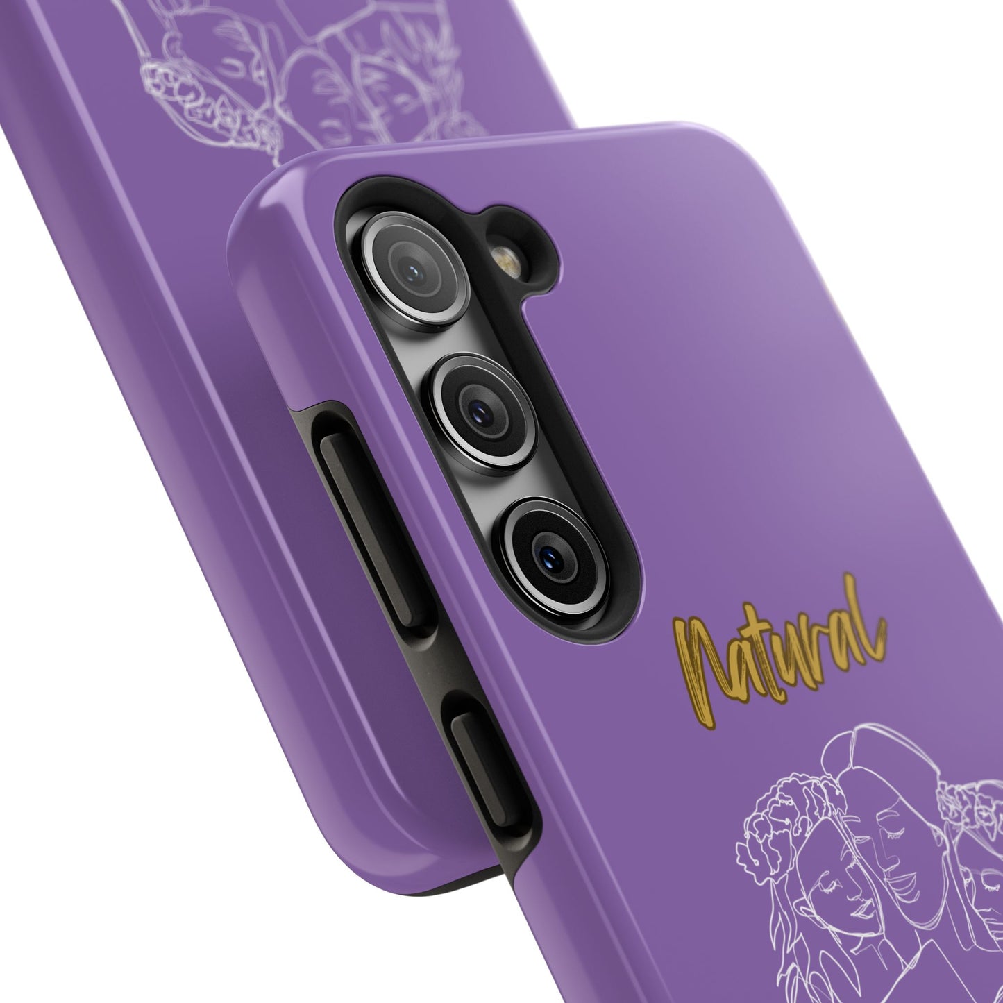 Natural Woman Me & My Girls (WL)Tough Phone Cases LIGHT PURPLE