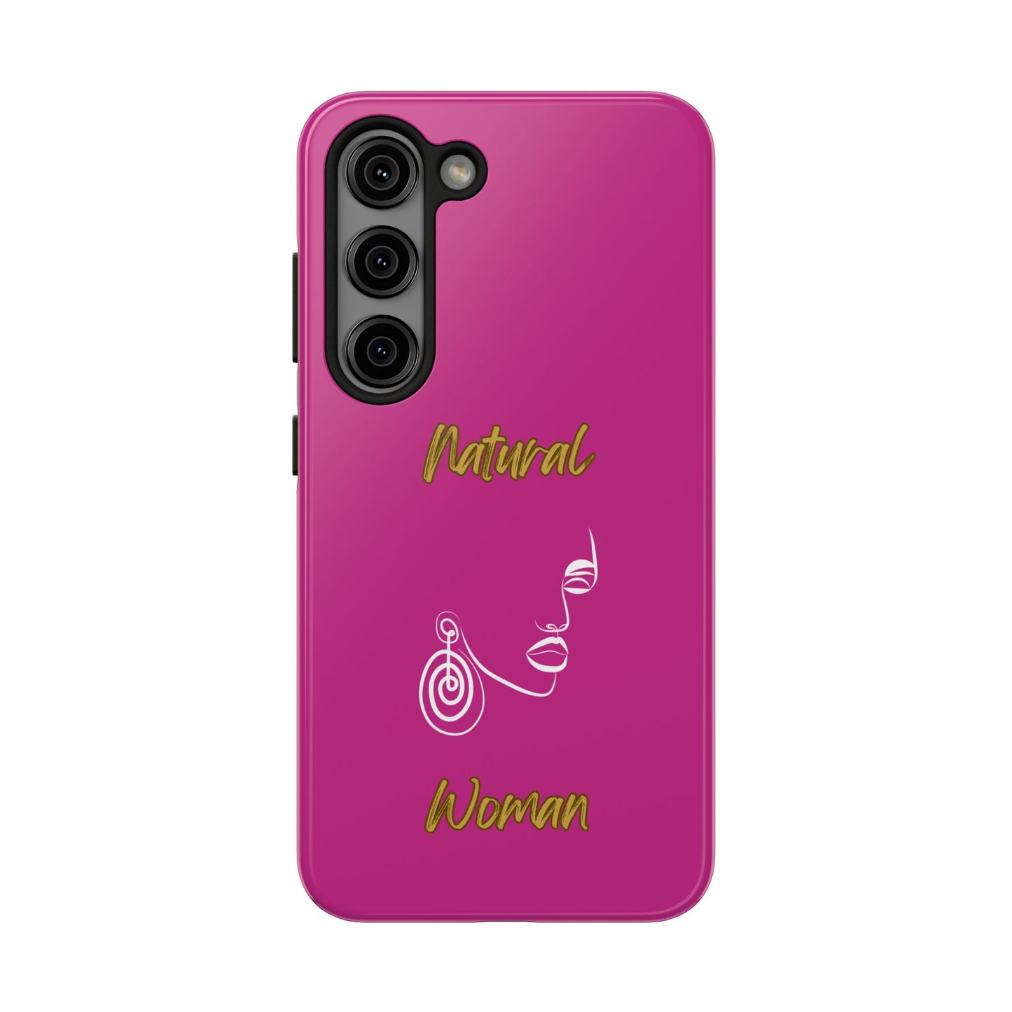 Natural Woman Music In My Soul (WL)Tough Phone Cases PINK