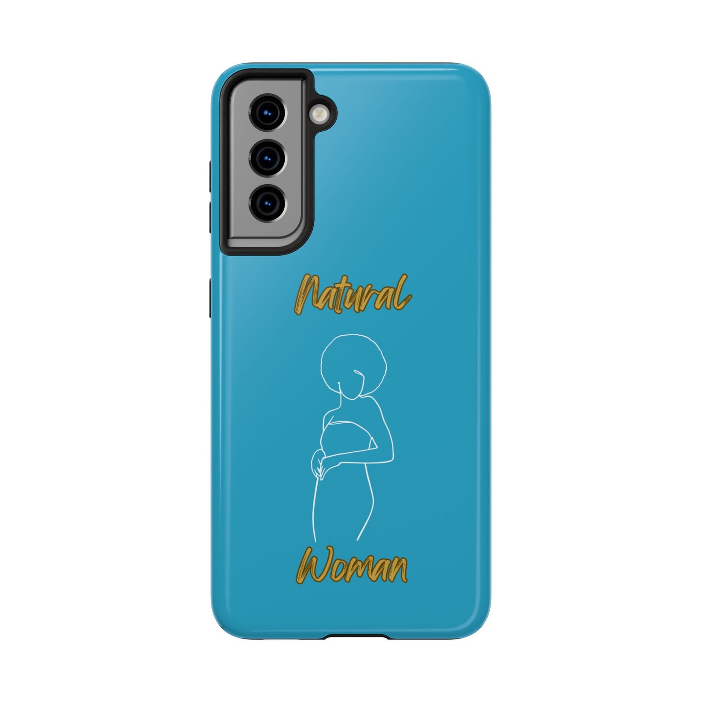 Natural Woman Sho Nuff (WL)Tough Phone Cases TURQUOISE