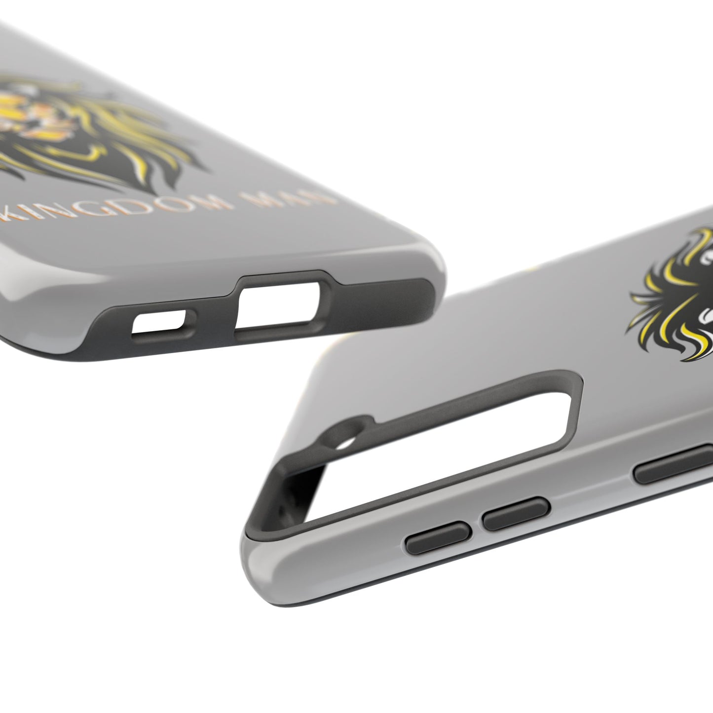 Kingdom Man (White-Gold Label) Tough Phone Case LIGHT GREY