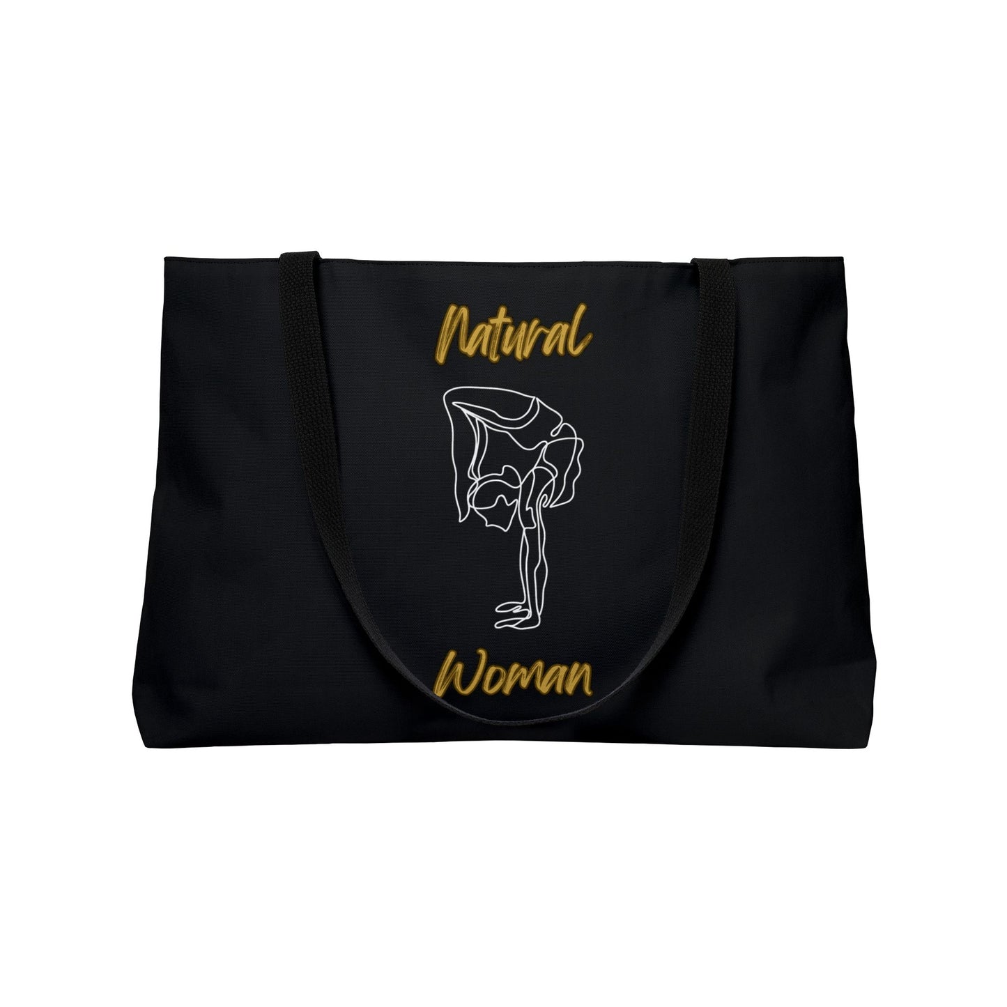 Natural Woman Flexible (WL) Weekender Tote Bag BLACK