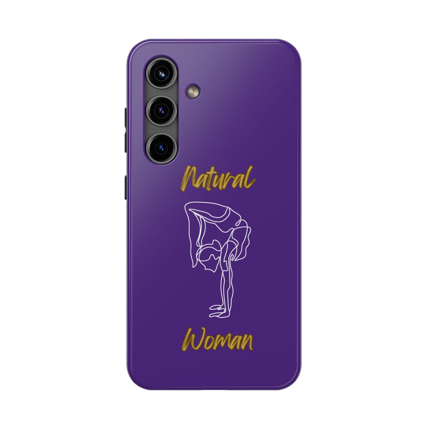 Natural Woman Flexible (WL)Tough Phone Cases PURPLE