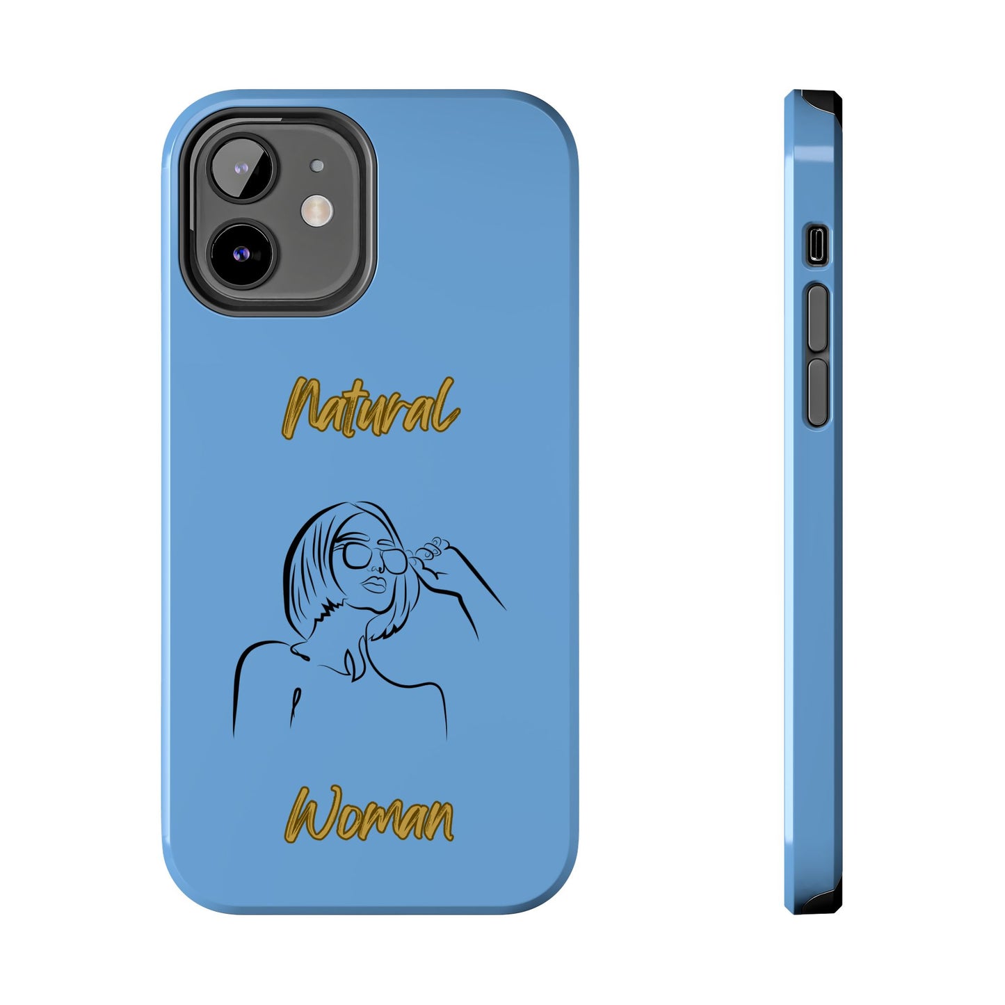 Natural Woman Bright Future (BL)Tough Phone Cases LIGHT BLUE