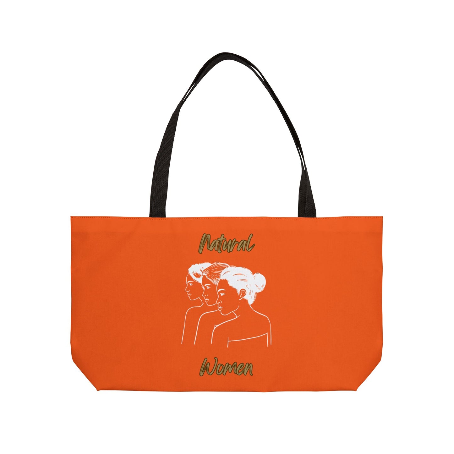 Natural Women United Friends (WL) Weekender Tote Bag ORANGE