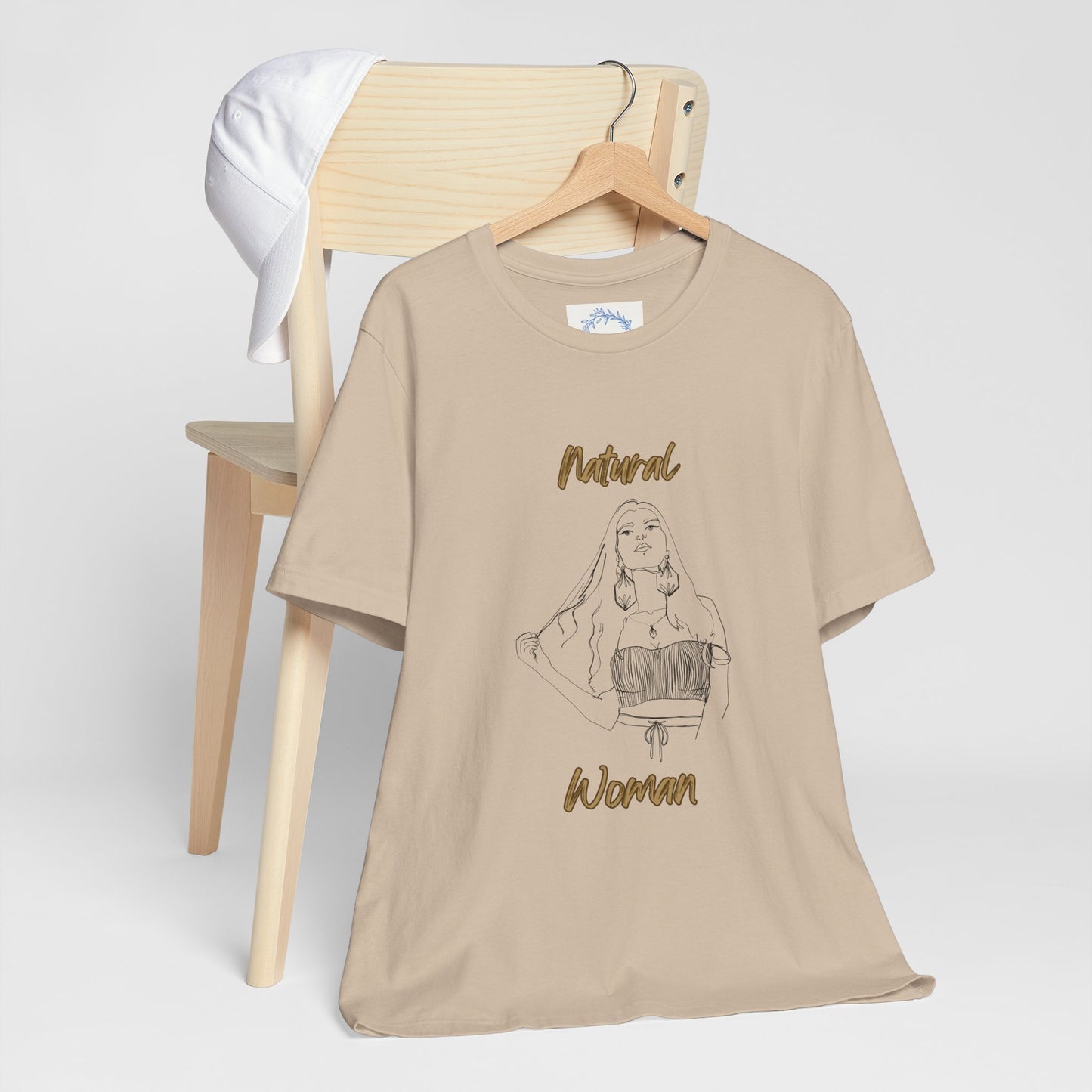 Natural Woman Thinking (BL) Short Sleeve T-Shirt