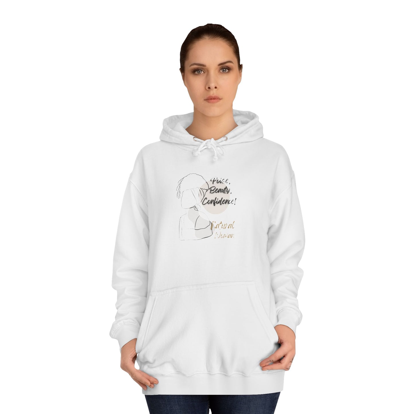 Natural Woman Puff (BL) Hoodie