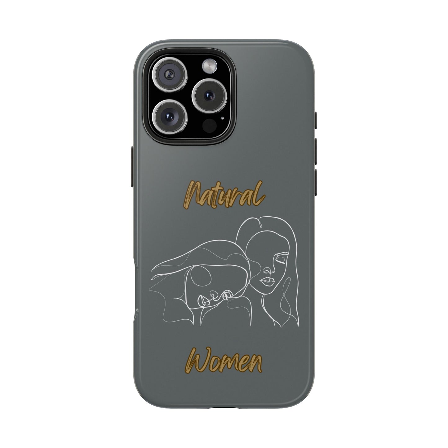 Natural Woman Sisters (WL)Tough Phone Cases DARK GREY