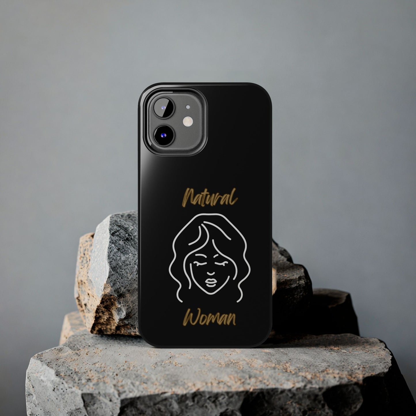 Natural Woman Modest (WL)Tough Phone Cases BLACK