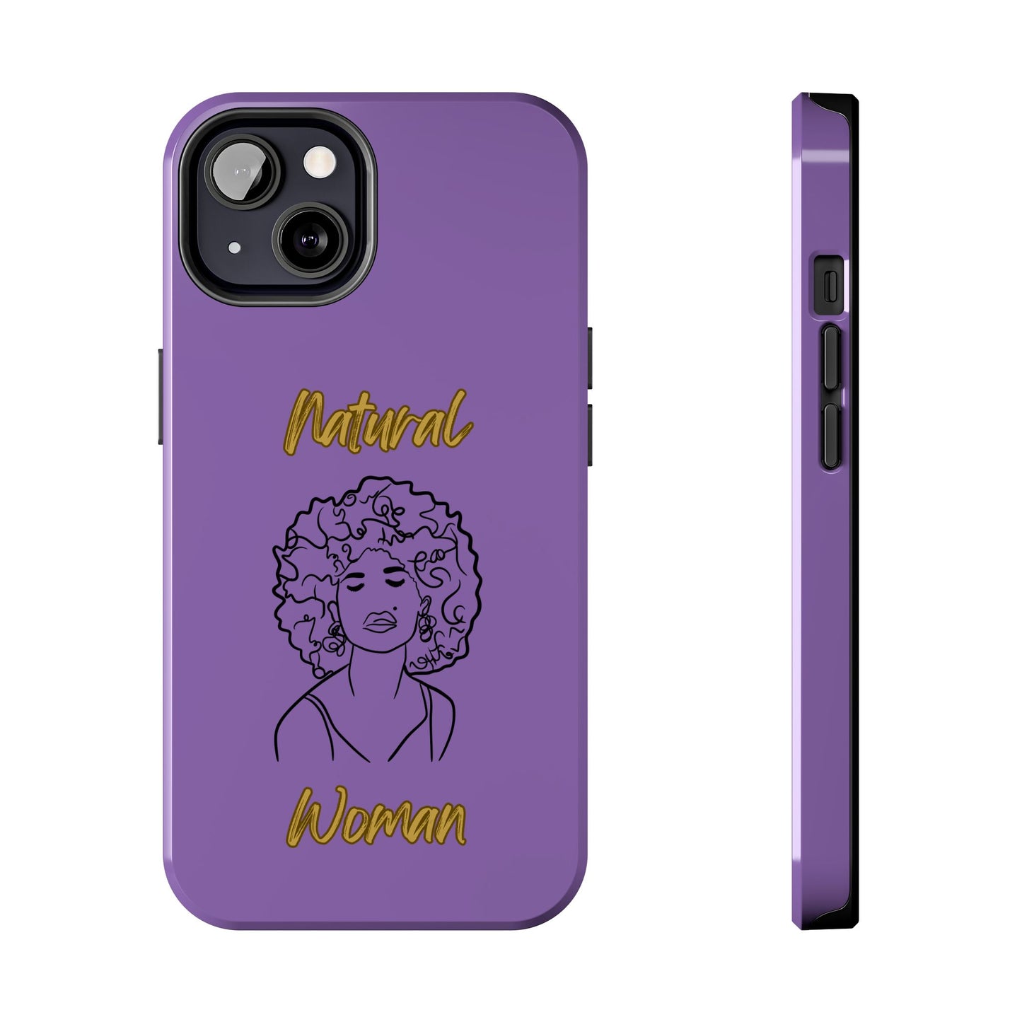 Natural Woman All About Me (BL)Tough Phone Cases LIGHT PURPLE
