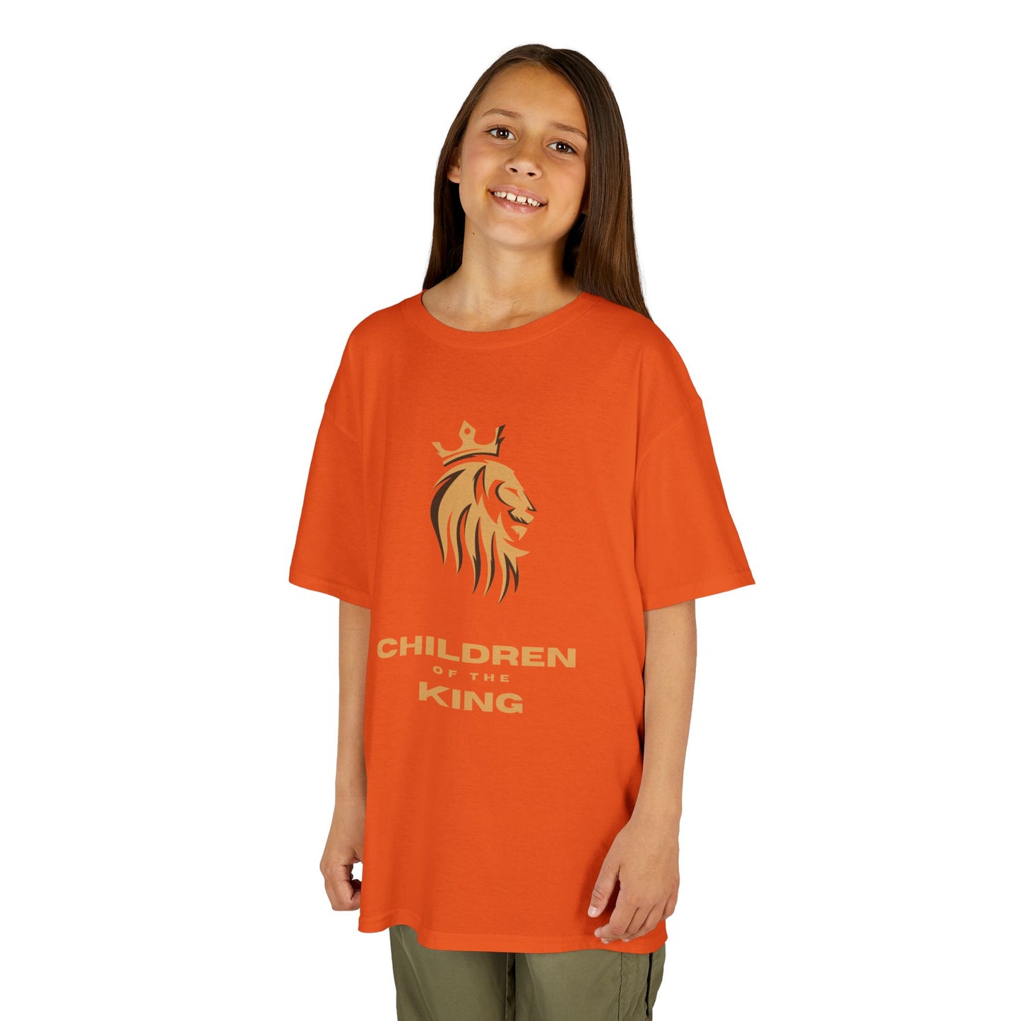 Children of the King Inspirational Kids Cotton T-Shirt (BRL)