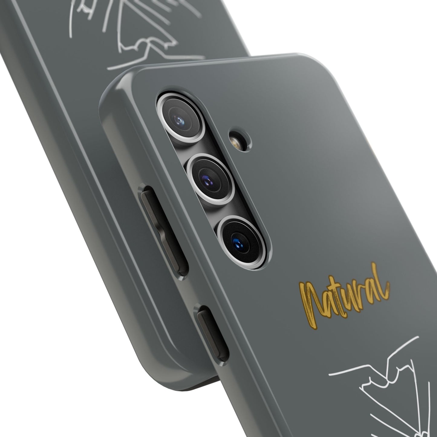 Natural Woman I Love You (WL)Tough Phone Cases DARK GREY