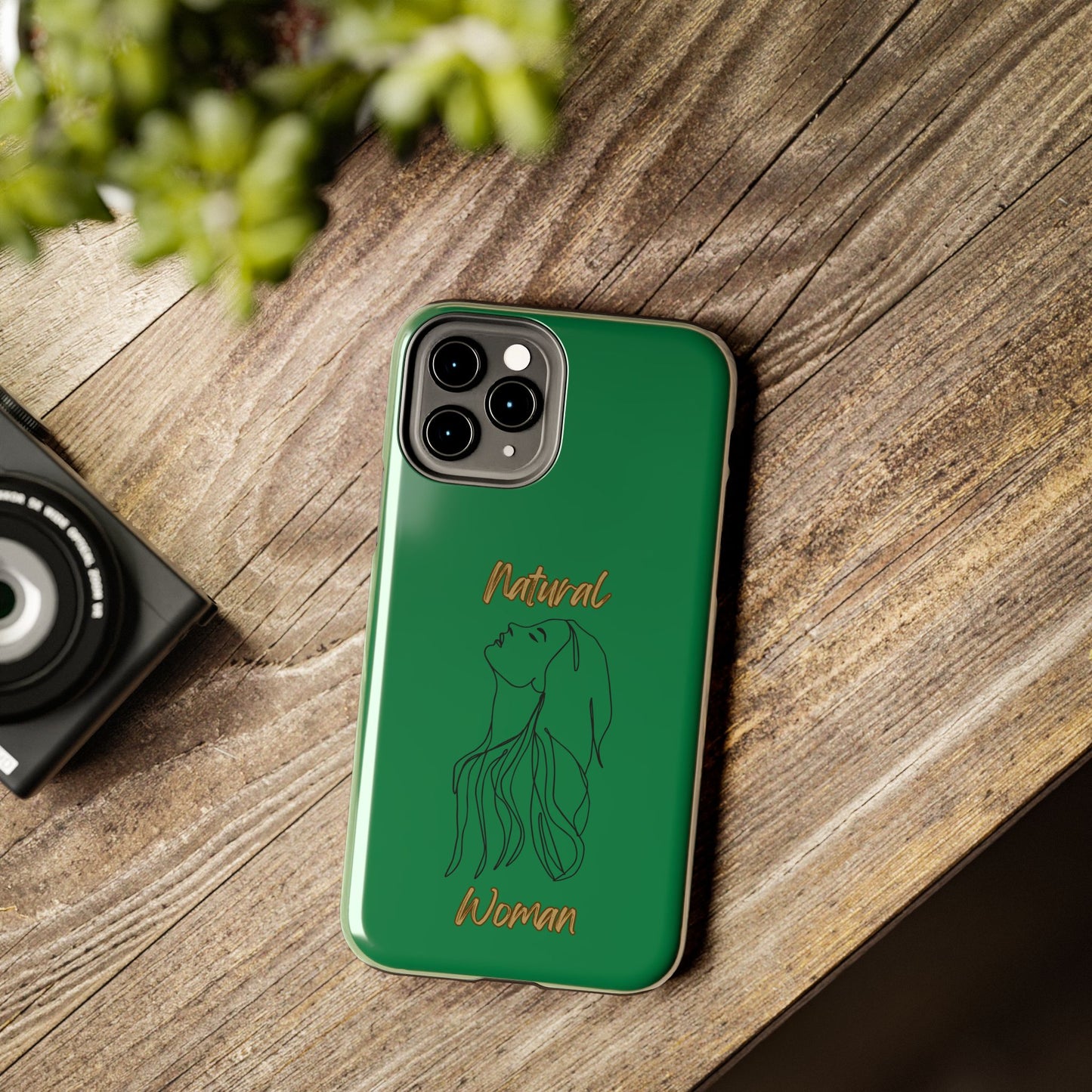 Natural Woman Appreciation (BL) Tough Phone Cases DARK GREEN