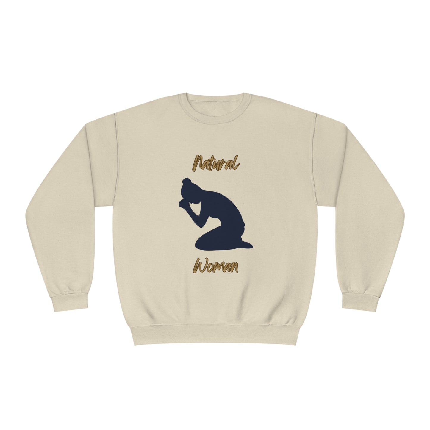 Natural Woman Pray (BL) Crewneck Sweatshirt