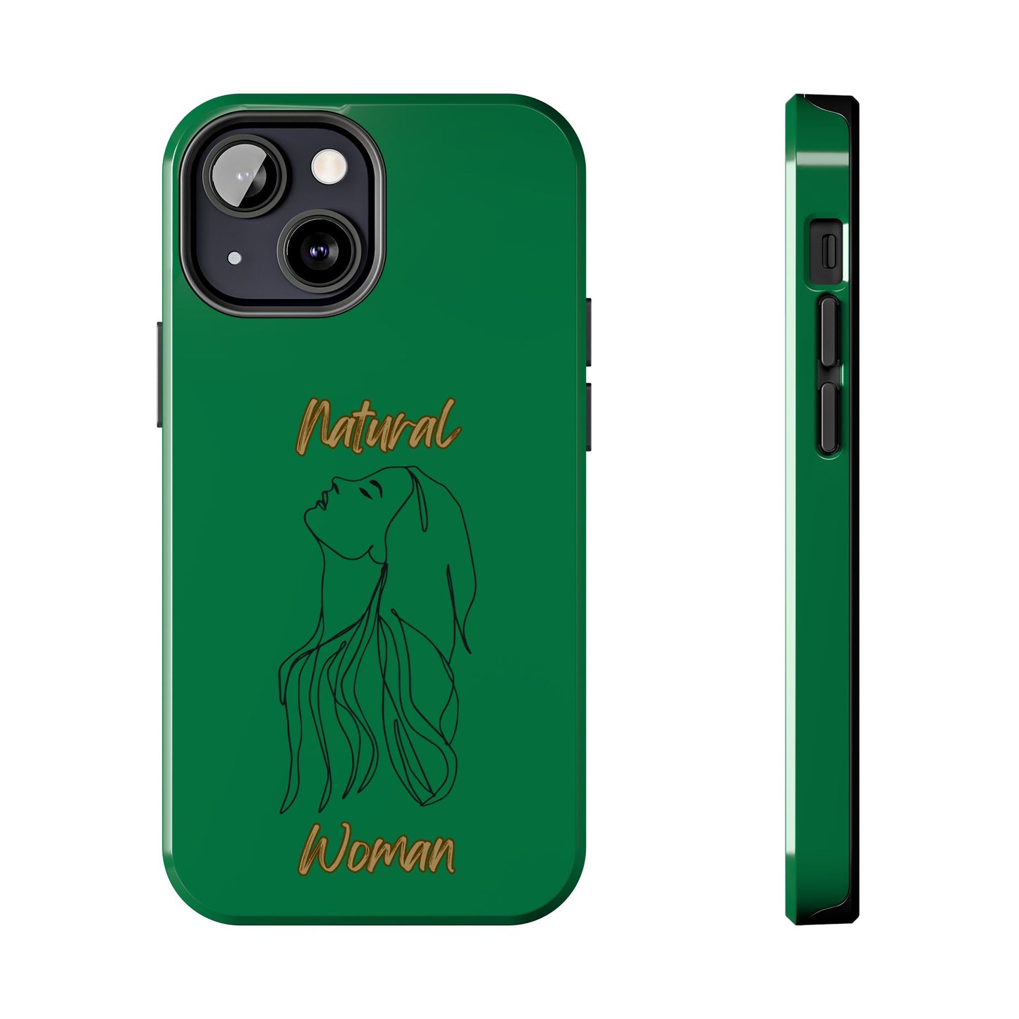 Natural Woman Appreciation (BL) Tough Phone Cases DARK GREEN