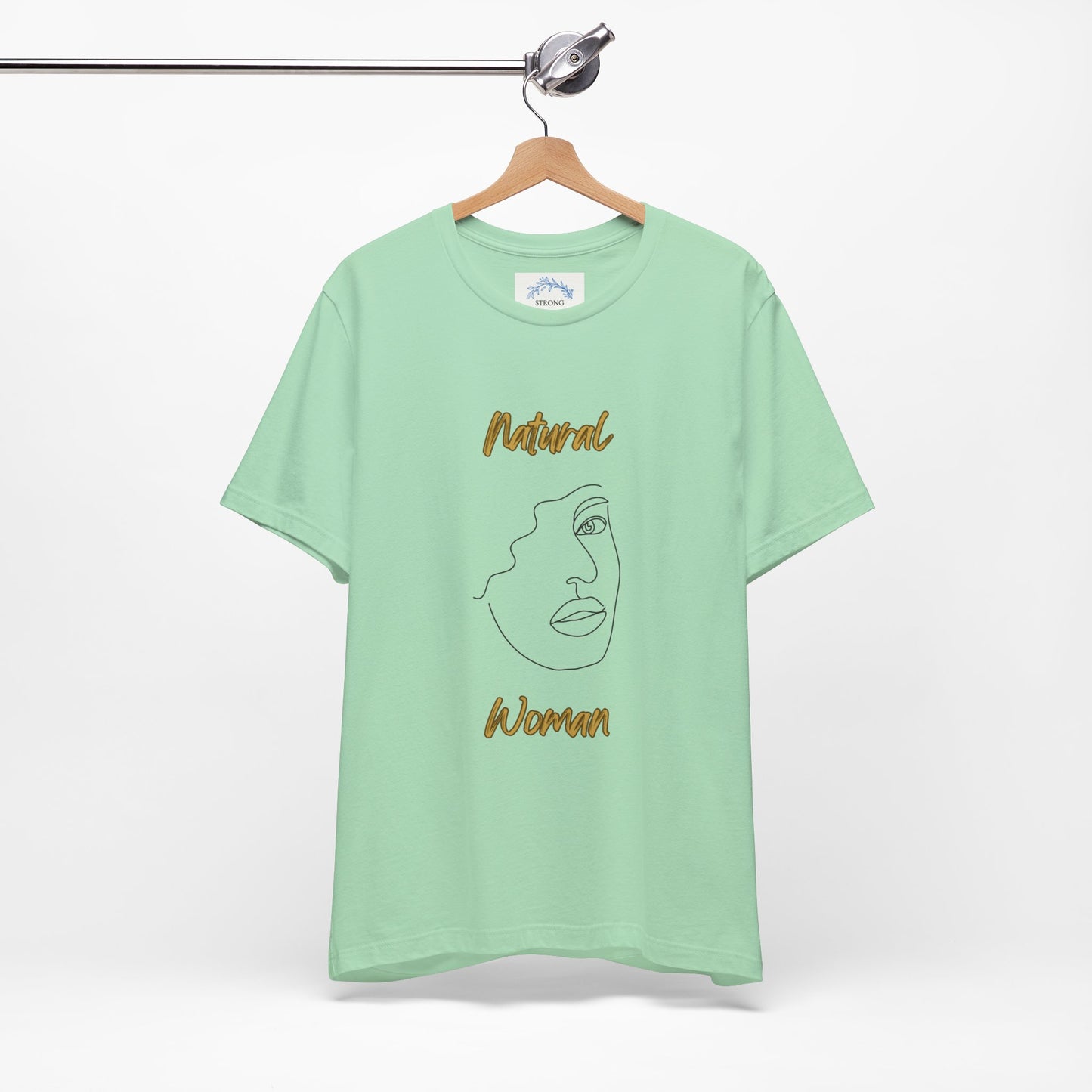 Natural Woman Peekaboo (BL) Short Sleeve T-Shirt