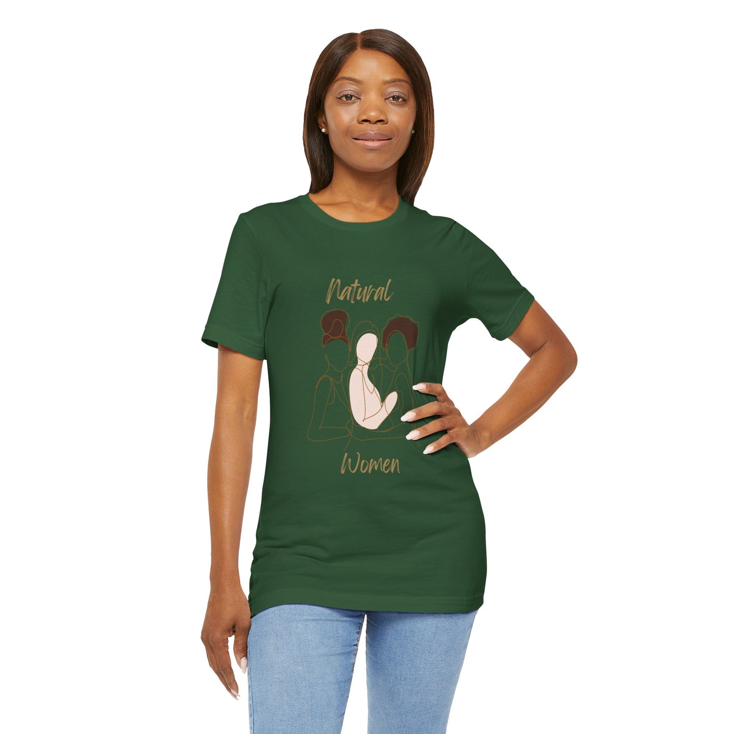 Natural Woman Friends Short Sleeve T-Shirt