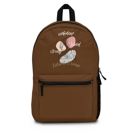 Natural Woman SCL (WL) Backpack BROWN