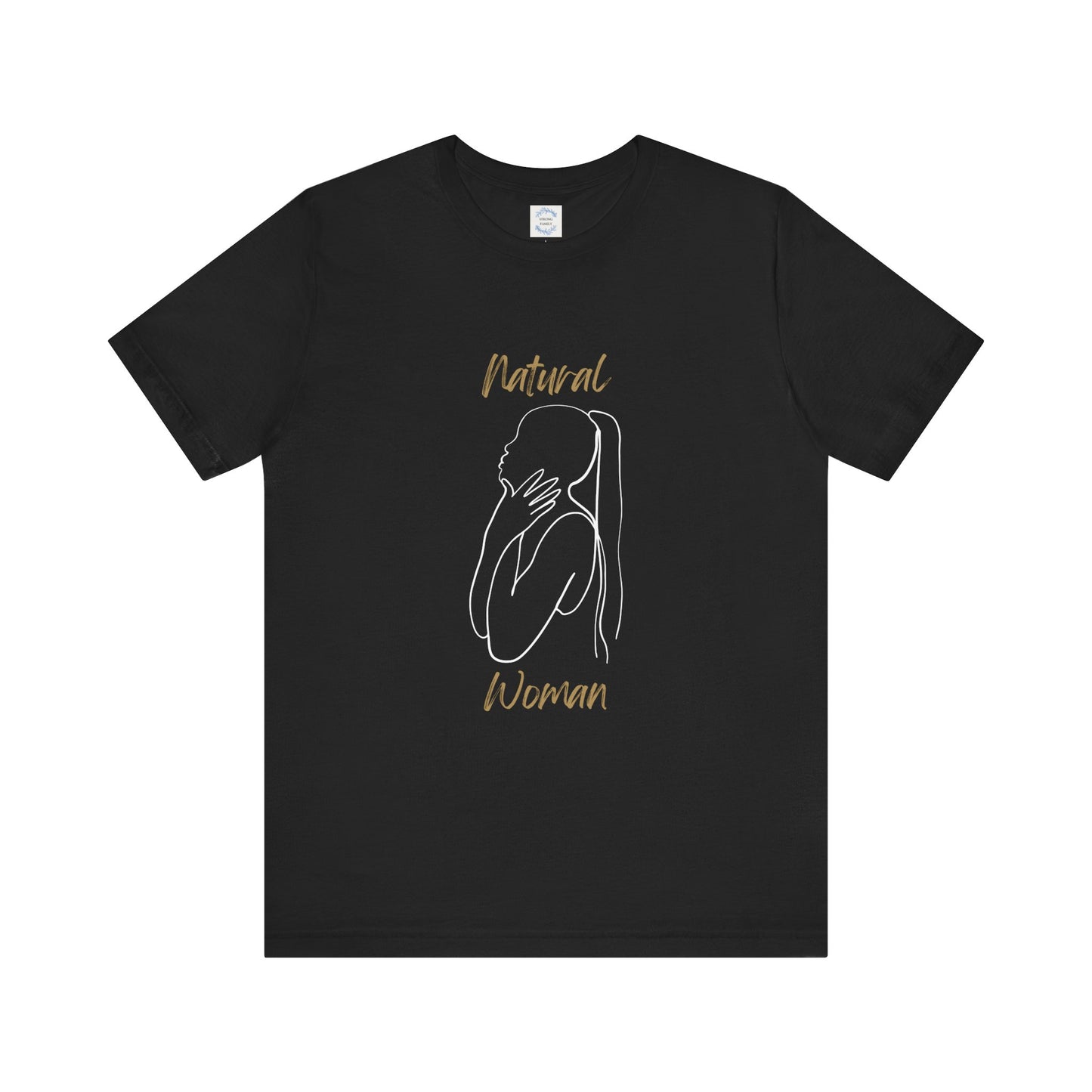 Natural Woman Ponytail (WL) Short Sleeve T-Shirt