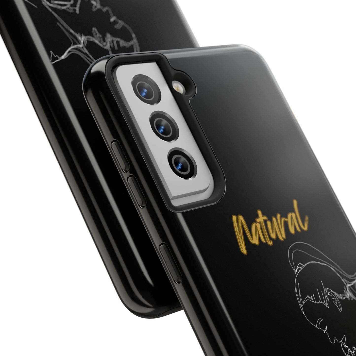 Natural Woman New Life (WL)Tough Phone Cases BLACK