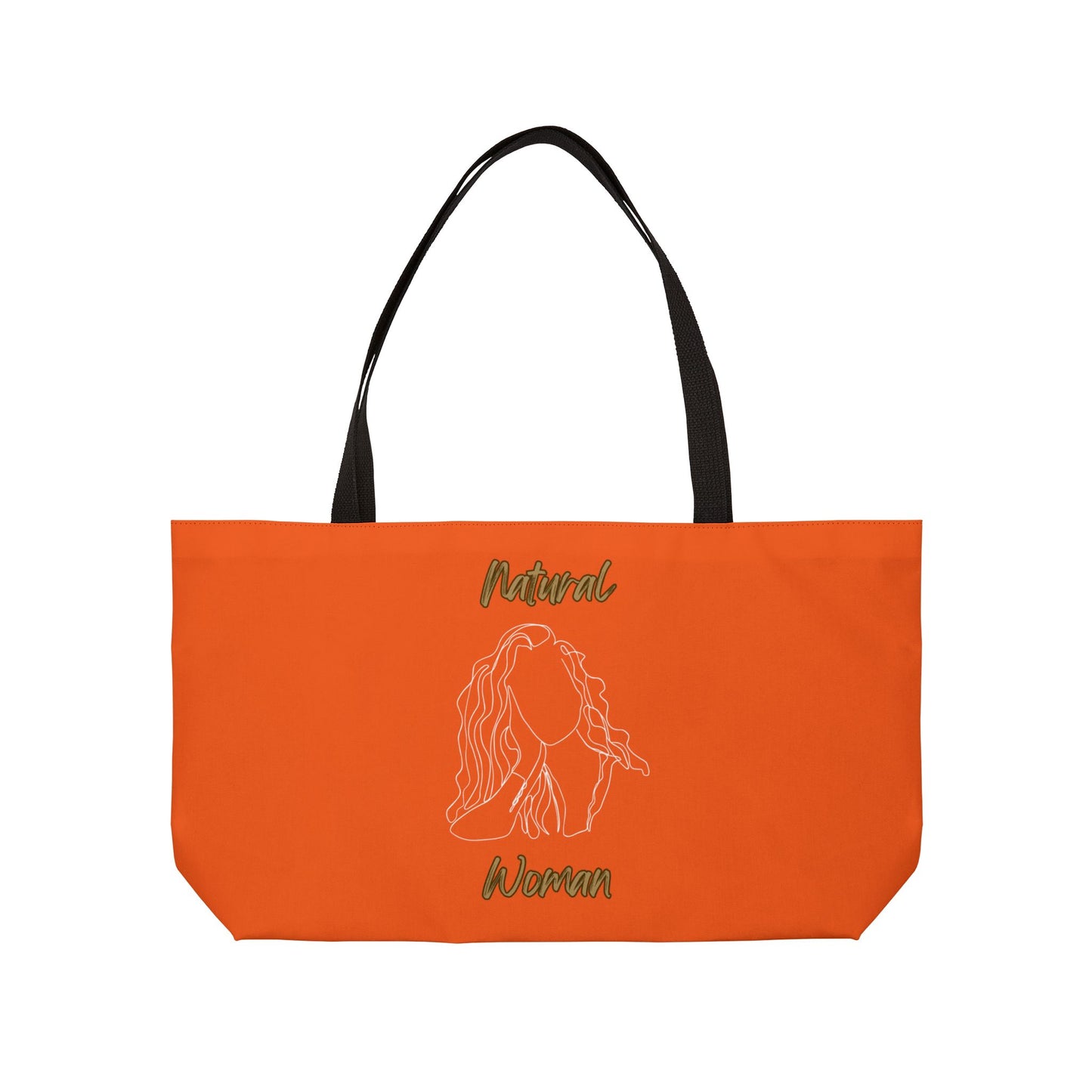 Natural Woman Relaxed (WL) Weekender Tote Bag ORANGE