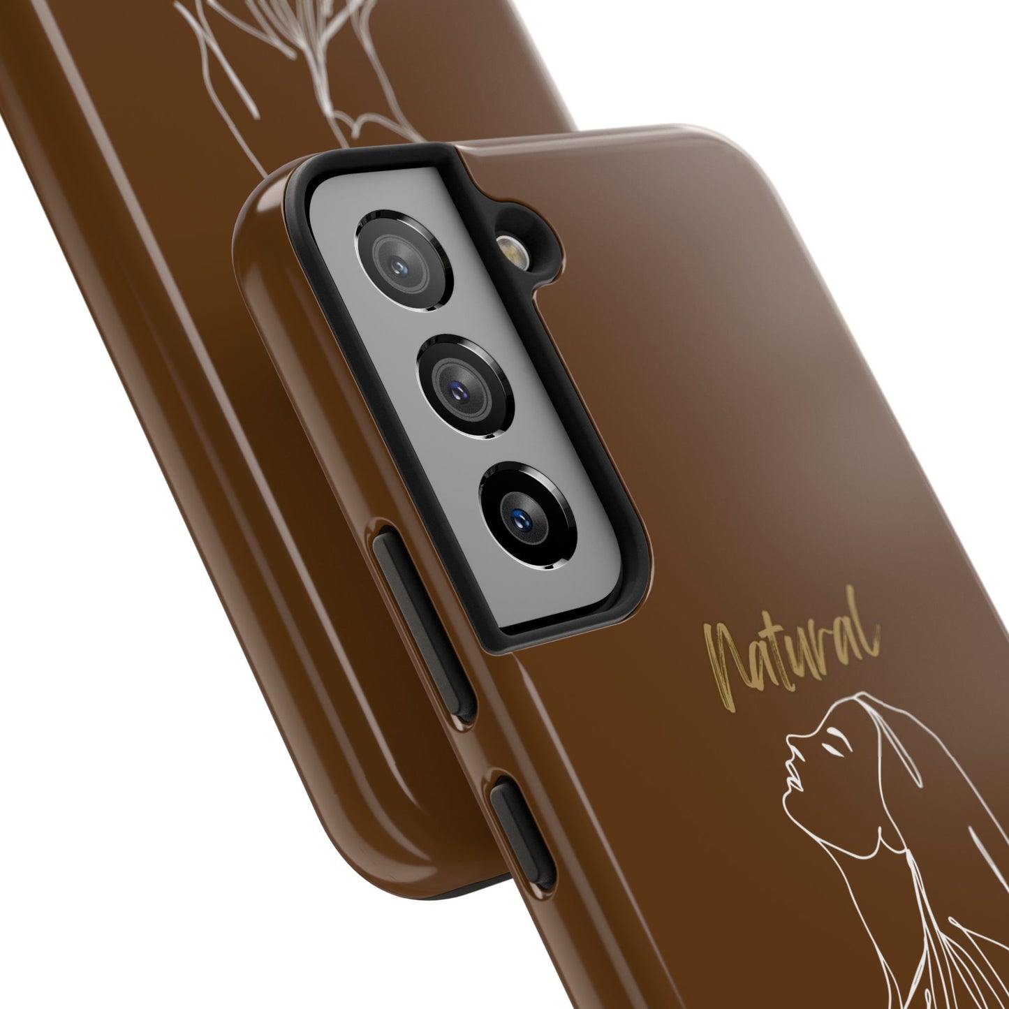 Natural Woman Appreciation (WL)Tough Phone Cases BROWN
