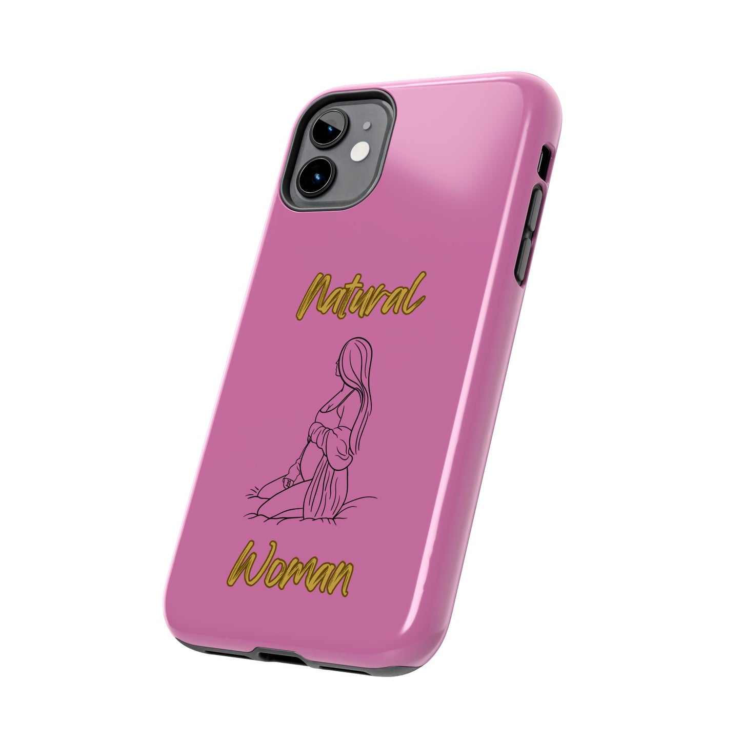 Natural Woman Expecting (BL)Tough Phone Cases LIGHT PINK