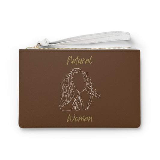 Natural Woman Relaxed (WL) Clutch Bag BROWN