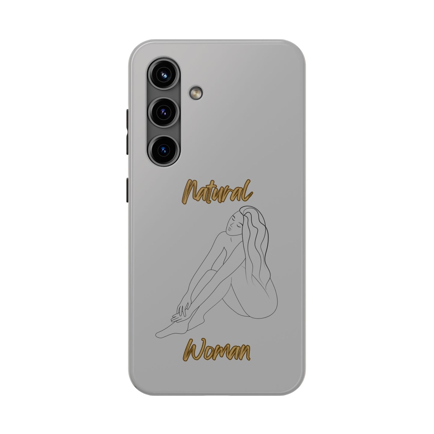 Natural Woman Beauty (BL) Tough Phone Cases LIGHT GREY