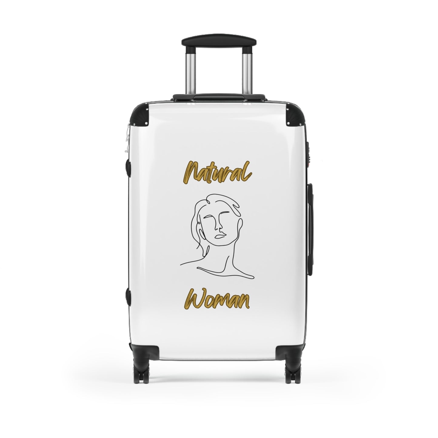 Natural Woman Hello (BL) Suitcase WHITE