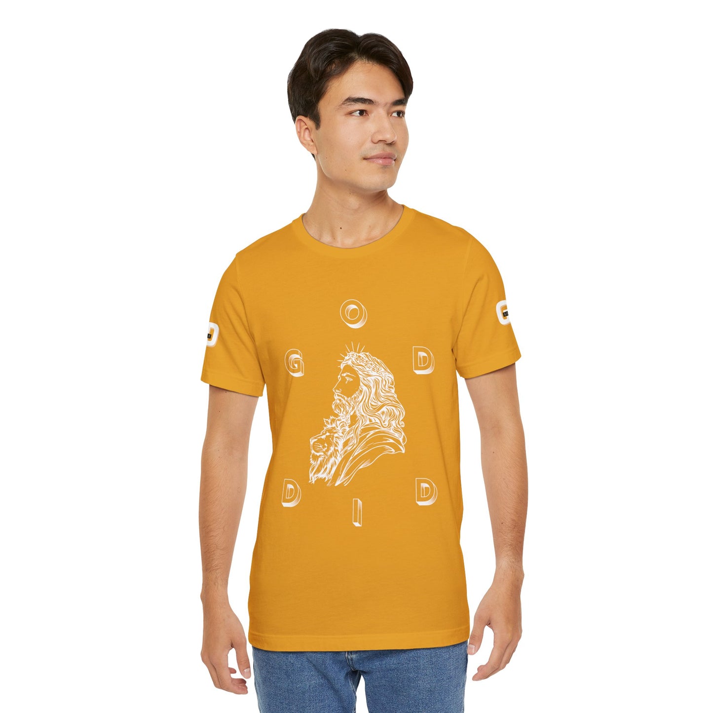 "GOD DID"  (WL) Jesus/Lion Profile