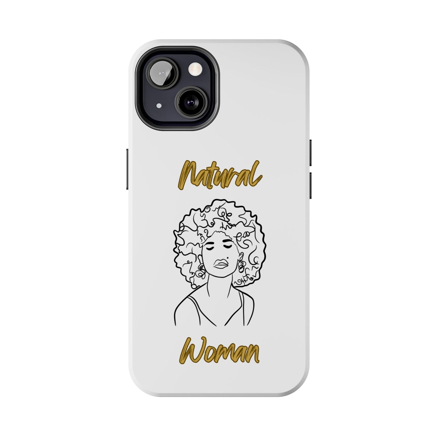 Natural Woman All About Me (BL)Tough Phone Cases WHITE
