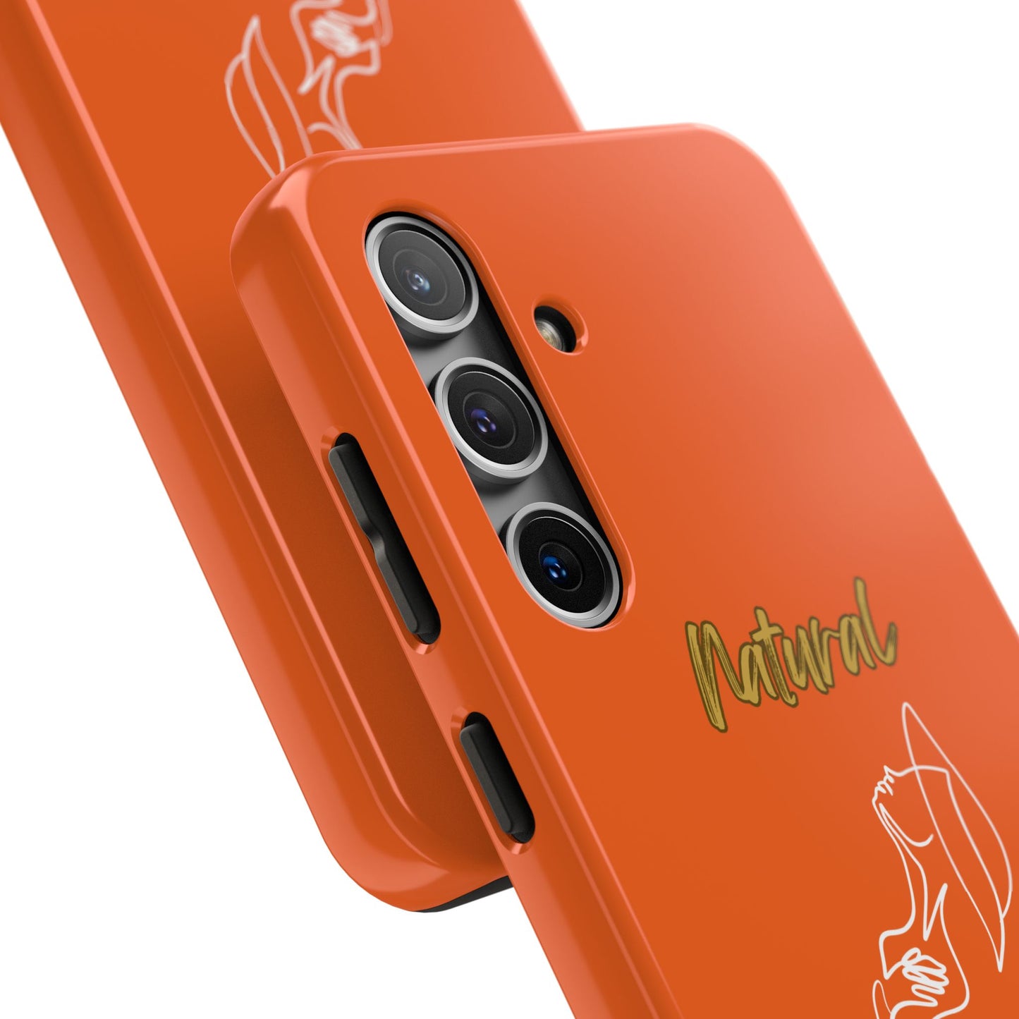Natural Woman Free (WL)Tough Phone Cases ORANGE