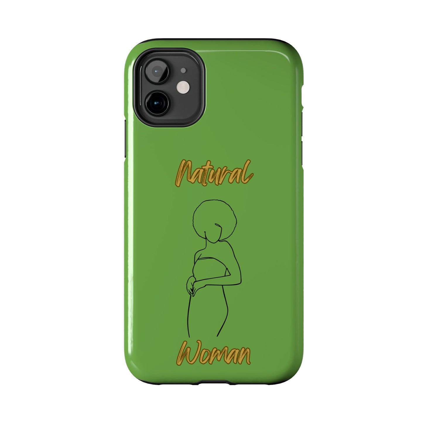 Natural Woman Sho Nuff (BL)Tough Phone Cases GREEN
