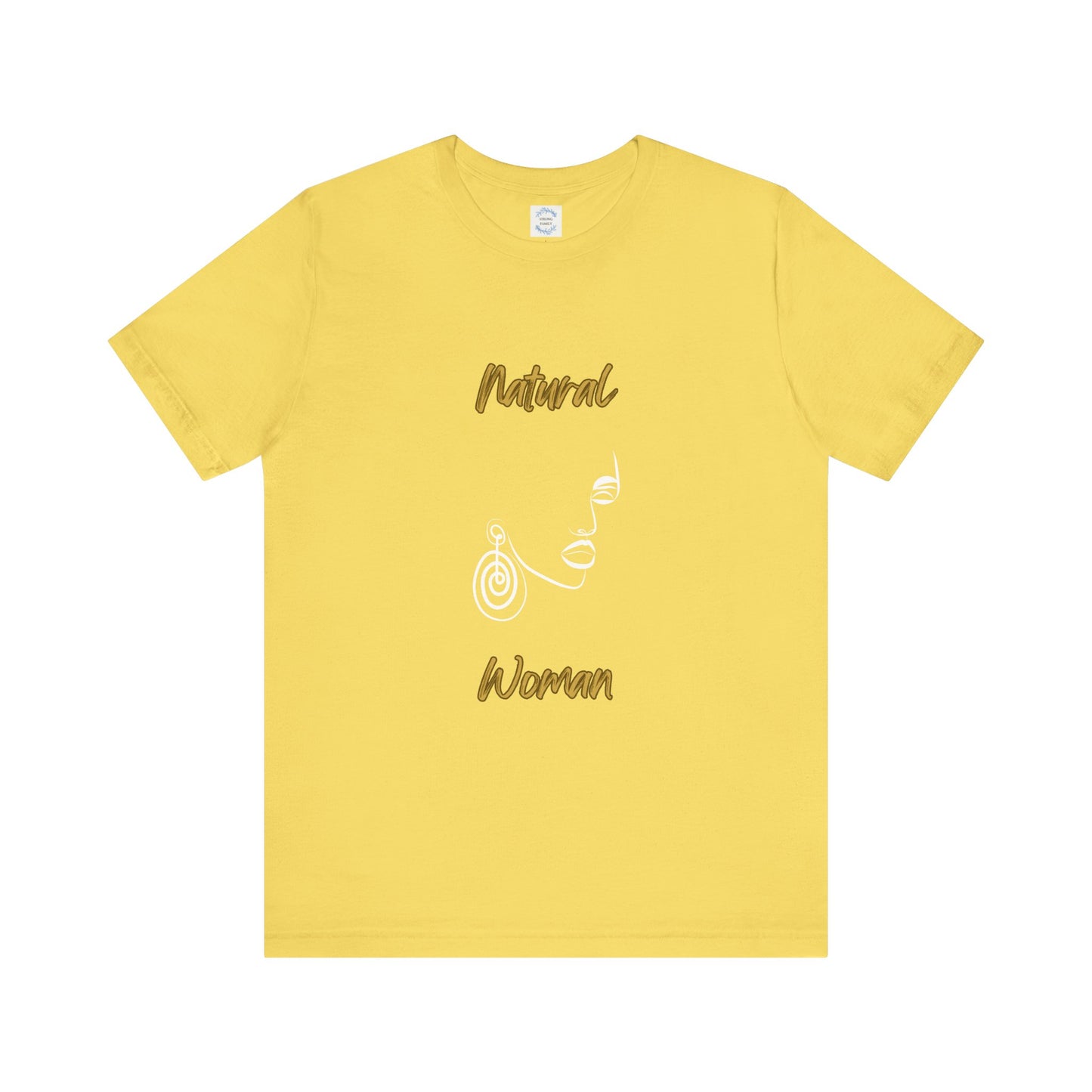 Natural Woman Music In My Soul (WL) Short Sleeve T-Shirt