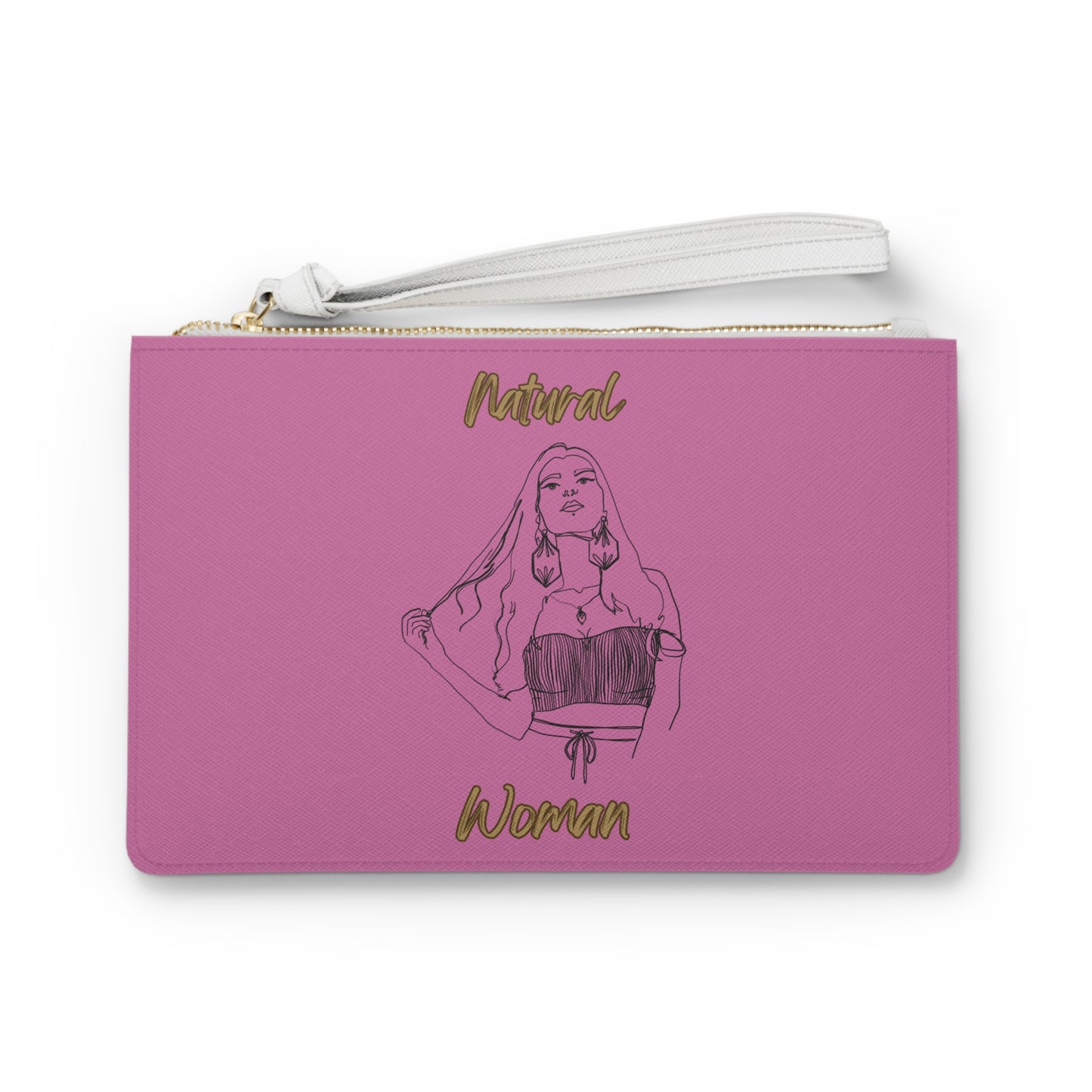Natural Woman Thinking (BL) Clutch Bag LIGHT PINK