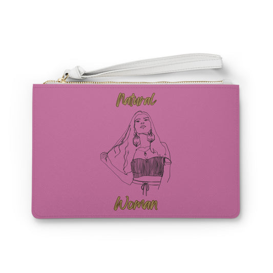 Natural Woman Thinking (BL) Clutch Bag LIGHT PINK