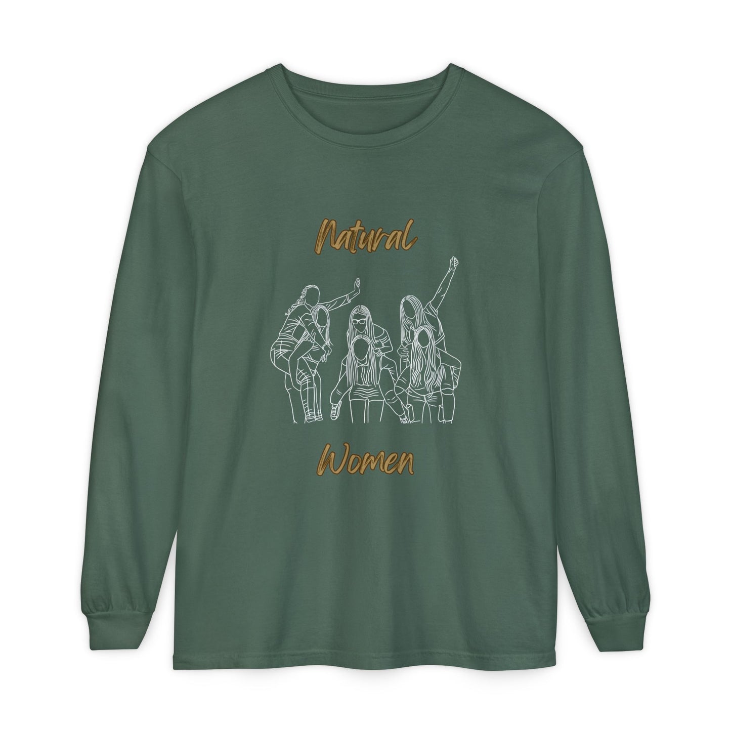 Natural Women Piggy Back (WL) Long Sleeve T-Shirt
