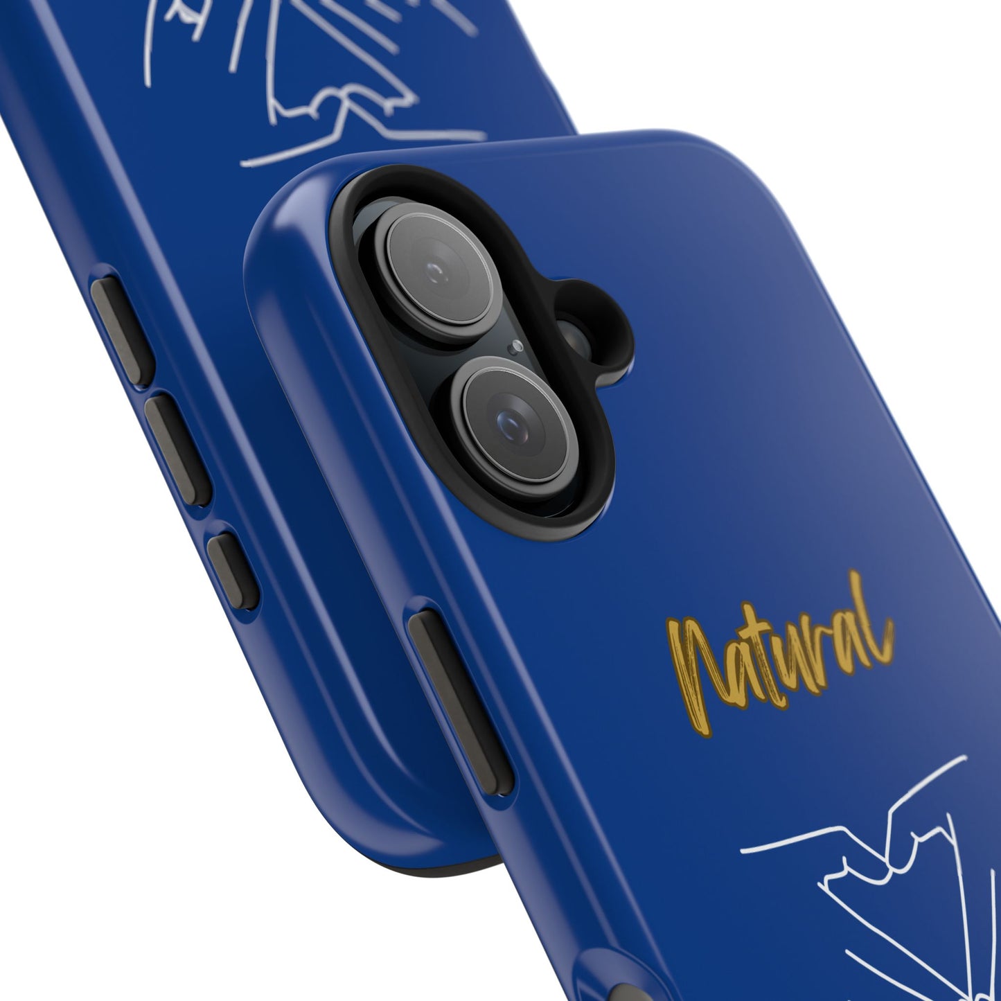 Natural Woman I Love You (WL)Tough Phone Cases DARK BLUE