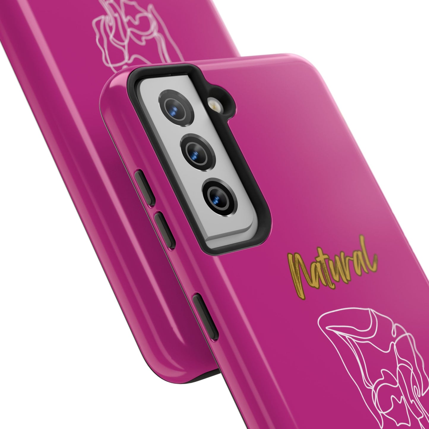Natural Woman Flexible (WL)Tough Phone Cases PINK