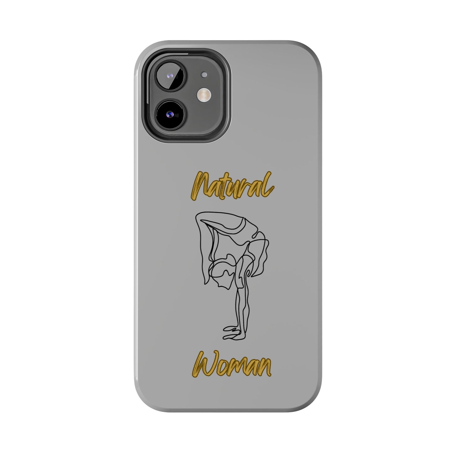 Natural Woman Flexible (BL)Tough Phone Cases LIGHT GREY