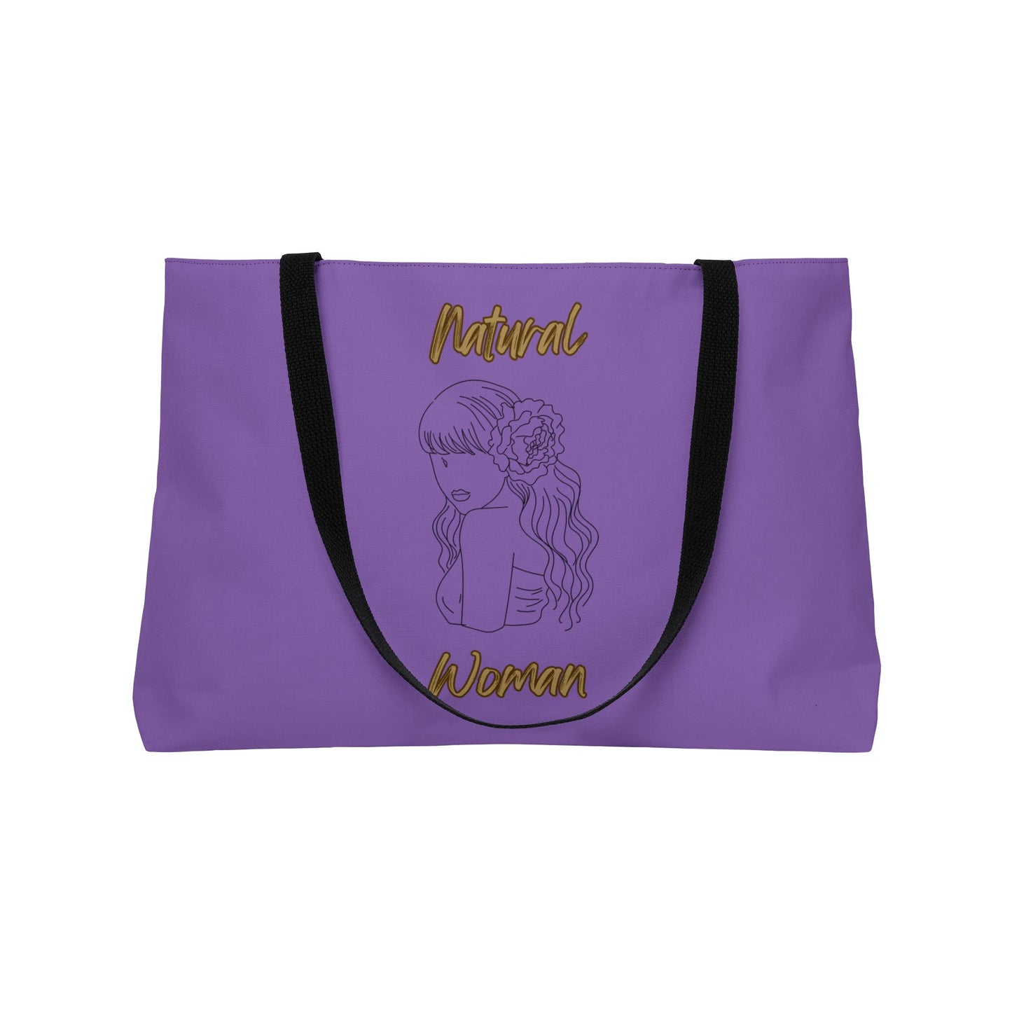 Natural Woman Newness (BL) Weekender Tote Bag LIGHT PURPLE